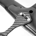 thumbnail image 4 of Bike Computer Mount Out Front Mount Carbon Fiber Bicycle Speedometer Bracket for Mountain Bike Road Bike Handlebar, 4 of 8