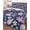 Navy, variant on Twin Quilt Bedding Set, Beach Coastal Reversible Summer Quilt 3 Pieces, Summer Nautical Shell Starfish Coral Black Lightweight Bedspreads Coverlets with 2 Pillow Shams for All Seasons