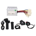 thumbnail image 4 of Controlador de velocidad del Motor cepillado de 24V y 250W, empuñadura del acelerador del faro con cerradura y llaves para bicicleta eléctrica y Scooter, 4 of 12