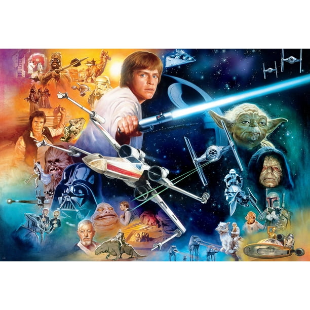Rompecabezas Buffalo Games Star Wars 2000 piezas para adultos