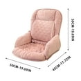 thumbnail image 2 of Gumesh Thickened Warmer Office Chair Cushion with Lumbar Support - Memory Foam Seat Warmer for Long Hours Sitting, 2 of 3