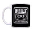thumbnail image 2 of ThisWear 80th Birthday Gifts Built 80 Years Ago Most Parts Still Running Birthday Coffee Mug Black, 2 of 4