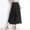 Black, variant on Alitao Maxi Skirt A Line Skirt Woman Summertime Loose Solid Color Thin Wide Leg Pants Slim Ninth Chiffon High Waisted Pants Pencil Skirt Flowy Skirt Black L