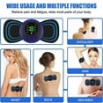 thumbnail image 6 of CAMOTUSE Dual Unit EMS TENS Massager - Electric Pulse Stimulator for Muscle Therapy & Pain Relief, 6 of 7
