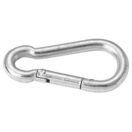 

Campbell Chain 3/4 in. Dia. x 4-11/16 in. L Polished Stainless Steel Spring Snap 450 lb. (Pack of 10)