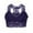 Dark Blue, variant on Zpanxa Bras for Women, Women's Plus Size Lace Bralette Wireless V-Neck Comfortable Crop Top