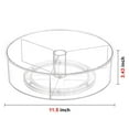 thumbnail image 5 of Lazy Susan turntable kitchen storage organizer, 360-degree rotating round lazy Susan cabinet turntable, 5 of 8