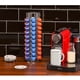 thumbnail image 1 of Organizador de cápsulas de café, calentamiento ultrarrápido que ahorra espacio para almacenar cápsulas K-Cup para amantes del espresso, soporte giratorio de metal plateado con capacidad para 60, 1 of 5