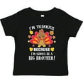 thumbnail image 3 of Inktastic Thanksgiving I'm Thankful Because I'm Gonna Be a Big Brother Boys or Girls Toddler T-Shirt, 3 of 5