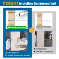 thumbnail image 3 of [Patente] Muzata 20 Pares De Kit De Barandilla De Cable Invisible Tensor Estampado De 1/8"" Y Terminal Oculto De Acero Inoxidable T316 Para Escaleras De Cubierta De Poste De Metal De Madera De 2""X2"", 3 of 5