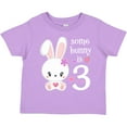 thumbnail image 3 of Inktastic Somebunny is Three-third Birthday Bunny Boys or Girls Toddler T-Shirt, 3 of 5