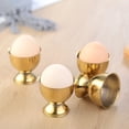 thumbnail image 4 of relayinert Easy To Clean Stainless Steel Boiled Egg Cups Effortless Maintenance Strong Silver 1, 4 of 6