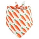 thumbnail image 1 of para perro de Pascua, collar para mascotas, babero suave para perros Zanahorias Zulema  Pañuelo de perros de Pascua, 1 of 8