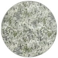 thumbnail image 3 of Livigno 1242 Transitional Floral Green 5' Round Area Rug, 3 of 5