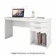 thumbnail image 2 of Escritorio Skal Living Para laptop 2 cajones color blanco, 2 of 4