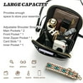thumbnail image 3 of YOOLIFE Crossbody Bags for Women, Leather Initial Sling Bag Purses Phone Cross Body Shoulder Wallet Bag for Women Trendy Fanny Pack for Women, 3 of 6