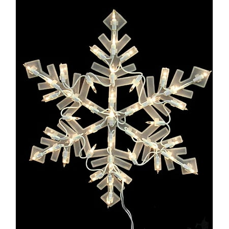 16 quot lighted snowflake christmas window silhouette 16 quot lighted snowflake christmas window silhouette