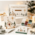thumbnail image 2 of Christmas Sea Glass Mosaic Art Kit, DIY Christmas Craft Set for Holiday Tabletop Decor, Complete Beginner Friendly Art Supplies, Ideal Holiday Activity & Festive Gift for Craft Lovers,5x7Inch, 2 of 3
