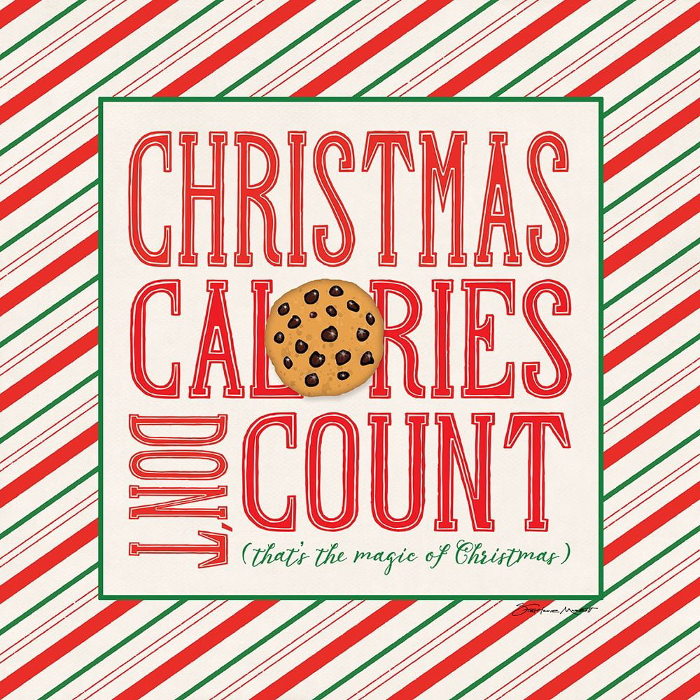 Christmas Calories Poster Print by Stephanie Marrott - Walmart.com.