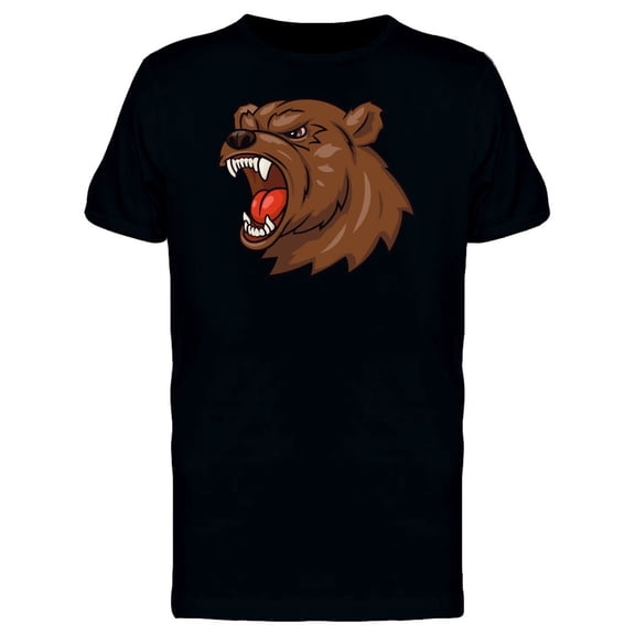 Angry Bear Roar Tee Men's -Image by Shutterstock
