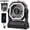 Black, variant on DAYBETTER 3-in-1 Portable Camping Misting Fan, 10000mAh Rechargeable Battery, 350mL Water Tank, 4-Speed Tent Fan with LED Light & Power Bank for Patio, Beach, Outdoor, Orange