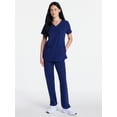 thumbnail image 2 of Grey's Anatomy Women's Scrub Top with Short Sleeves, Sizes S-3XL, 2 of 5