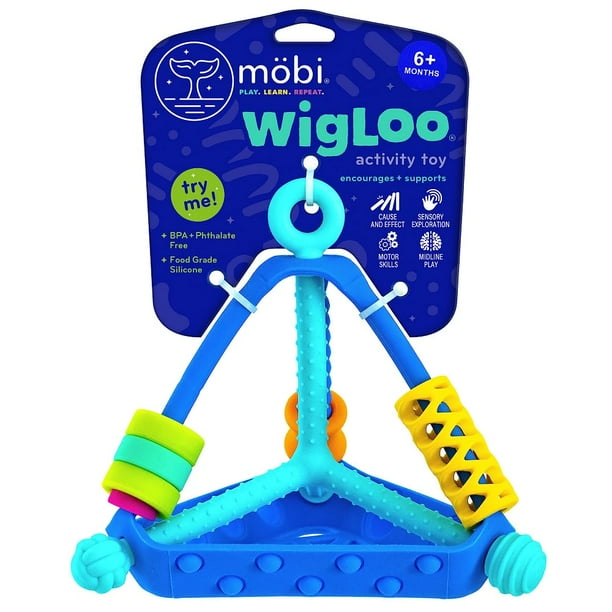 Juguete de actividad MÖBI Wigloo Montessori para bebés de 6 a 12 meses