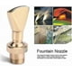 thumbnail image 3 of Spray Head Brass Fountain Nozzle Blower Shape For Garden Fountain, 3 of 5