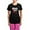 With Pink Pant, variant on CafePress - Leap Day Baby Women's Dark Pajamas - Women's Short Sleeve Print T-Shirt and Pants Dark Cotton Pajama Set