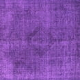 thumbnail image 1 of Ahgly Company Indoor Square Oriental Purple Industrial Area Rugs, 5' Square, 1 of 4