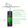 thumbnail image 2 of Wireless Cordless Professional Airbrush Foundation Spray Gun High Pressure Makeup Kit System Compressor ,Precision Control, 2 of 6