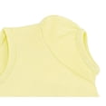 thumbnail image 3 of Lilax Girls' Basic Round Neck Cotton Short Puff Sleeve T-Shirt Lemon Yellow 7 Years, 3 of 6