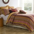 thumbnail image 6 of Greenland Home Marigold Cotton-Rich Vintage Boho Quilt Set, All Ages, 3-Piece King/Cal King, 6 of 10