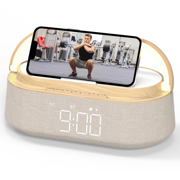 Altavoz Bluetooth FREEFISH con cargador inalámbrico+radio FM
