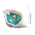 thumbnail image 3 of YOHAVEN Seashell Aromatherapy Candle Jasmine Oolong, European Style Wax Home Decor Gift for Relaxation Bedroom Bathroom, Spa Fragrance Lighting Display, 3 of 9