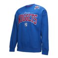 thumbnail image 2 of Men's Mitchell & Ness Royal Denver Nuggets Hardwood Classics There & Back 2.0 Vintage Pullover Sweatshirt, 2 of 7