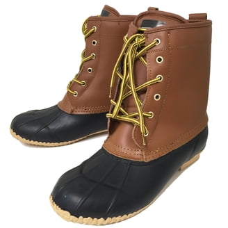 WEATHERPROOF VINTAGE Mens Navy Insulated Comfort Adam Round Lace-Up Duck Boots WEATHERPROOF VINTAGE Mens Navy Insulated Comfort Adam Lace  main image 4
