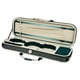 thumbnail image 2 of Estuche para violín, bolsa de transporte para violín, a prueba de golpes, ligero, resistente, con cuerdas. verde y blanco, 2 of 9