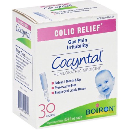 3 Pack - Boiron Cocyntal Colic Relief Homeopathic Medicine Doses 30 ea