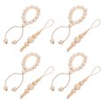 thumbnail image 4 of 8pcs Napkin Rings Wedding Banquet Napkin Holders Wooden Bead Table Decor, 4 of 10
