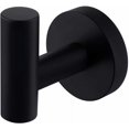 thumbnail image 1 of Soporte para paños de cocina, gancho para toallas de baño, bata, gancho para llaves, ducha, cocina, ganchos para colgar en la pared, acero inoxidable 304, negro mate, 1 of 5