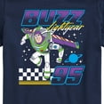 thumbnail image 3 of Toy Story 4 - Buzz Racing - Youth Boys Short Sleeve Graphic T-Shirt, 3 of 5