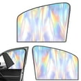 thumbnail image 5 of tasrioml 1/4Pcs Car Window Sun Shades Magnetic Baby Rear Window Shade for UV Protection Privacy Breathable Mesh Sunshade Covers Folding Curtain Most Vehicles, 5 of 8