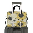 thumbnail image 2 of 16" Laptop Tote Bag Laptop Sleeve Case Computer Briefcase for Work & Travel Yellow and White Sunflower, 2 of 8