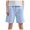 Sky Blue, variant on Gubotare Toddler Boy Summer Clothes Unisex Baby Boys Girls Summer Solid Color Cotton Sport Jogger Shorts Casual Elastic Waist Active Shorts Pants 5T 6T (Black,5-6 Years）