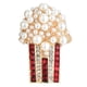 thumbnail image 1 of Broche de palomitas de maíz de aleación con forma de palomitas de maíz, adorable y colorido, para mujer, 1 of 8