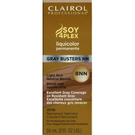 Clairol Soy4plex Hair Color 8nn - Light Rich Neutral Blonde 2 oz. (Pack ...