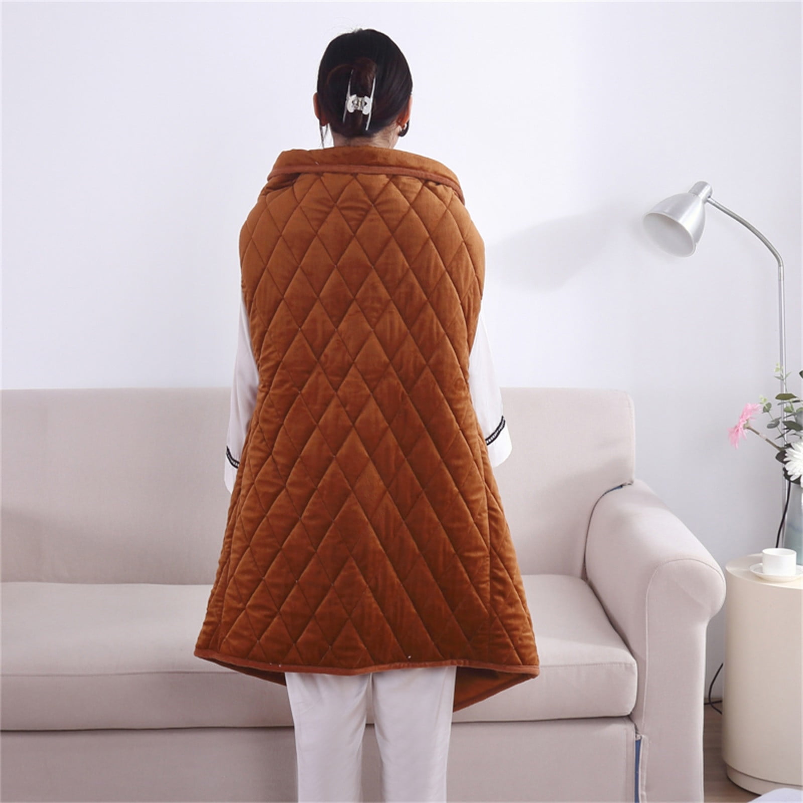 Viflosae Heated Blanket Soft 5V USB Blanket Machine Washable for Home Travel Office With 120cm Extension Line Electric Blanket