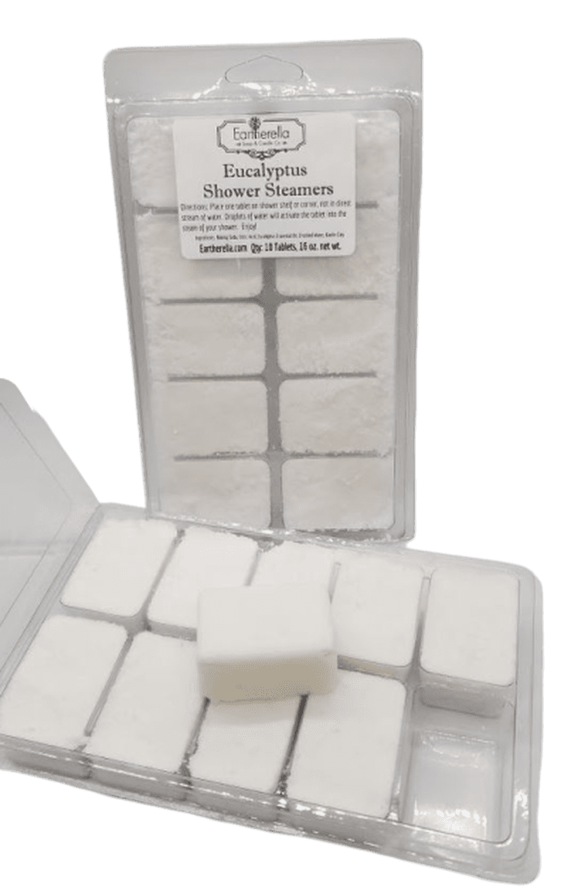 EARTHERELLA EUCALYPTUS SHOWER STEAMERS 10 COUNT