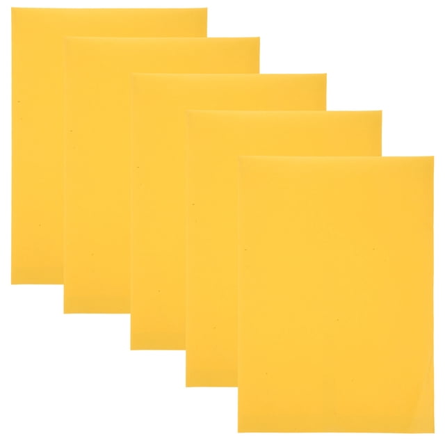 LIFKOME Lot de 30 Enveloppes de Fichiers à Fermeture Auto-Adhésive Papier Jaune pour Rangement de Documents